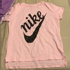Nike pink t shirt